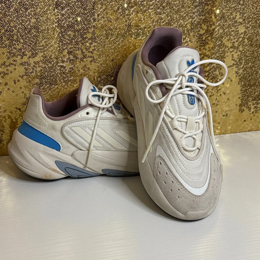 adidas Ozelia Women's Sneakers in White and Blue